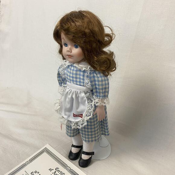 Vintage Little Debbie 30th Anniversary Porcelain Doll 1990 COA Dynasty Dolls 90s - Picture 7 of 14